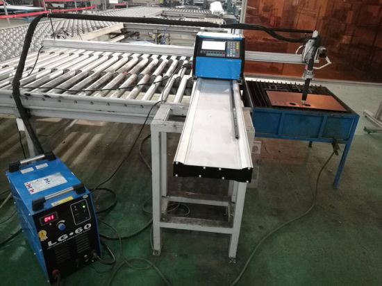 teräsrakenne pöytä tyyli cnc liekki plasma leikkaus kone / eri metallilevy leikkaus metallin leikkaus koneet