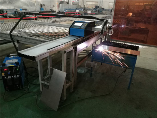Kiina valmistaja Computer Controlled CNC Plasma Cutter käyttää leikattu alumiini Ruostumaton teräs / rauta / metalli