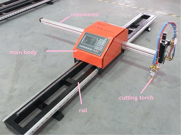 Kiina CNC-metallin leikkauskone, CNC-plasma leikkuri metallille