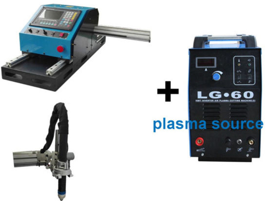 Portable CNC 100A Plasma Cutting Machine 1-15 mm: n rautapaperille