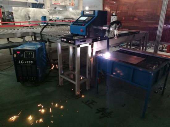 2018 Plasma Ruostumaton teräs 1500 * 2500mm CNC-metallin leikkauskone raudalle
